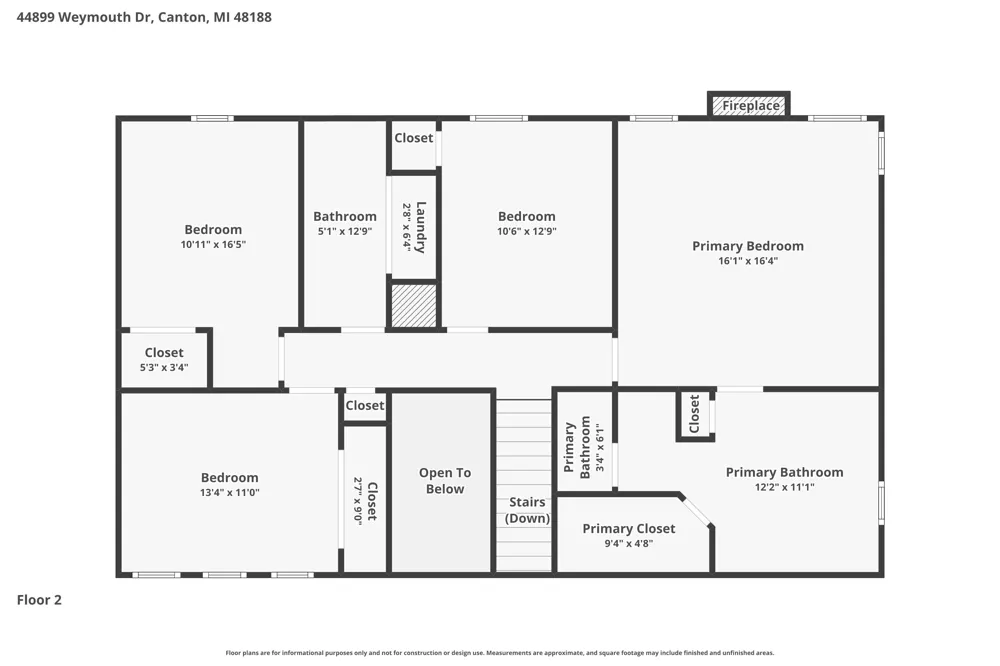 44899 Weymouth Drive Canton, MI 48188
