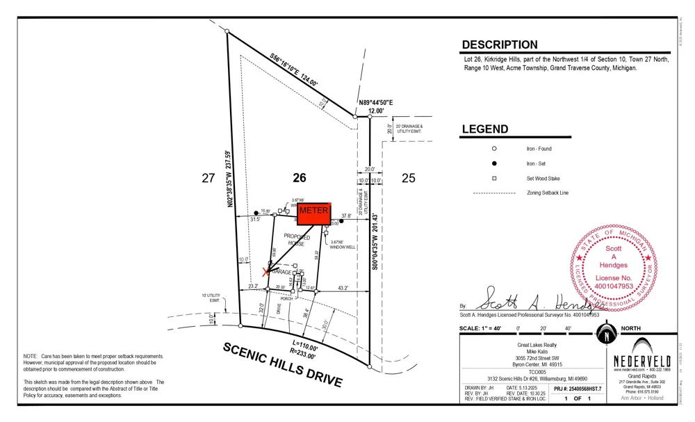 3132 Scenic Hills Drive Williamsburg, MI 49690
