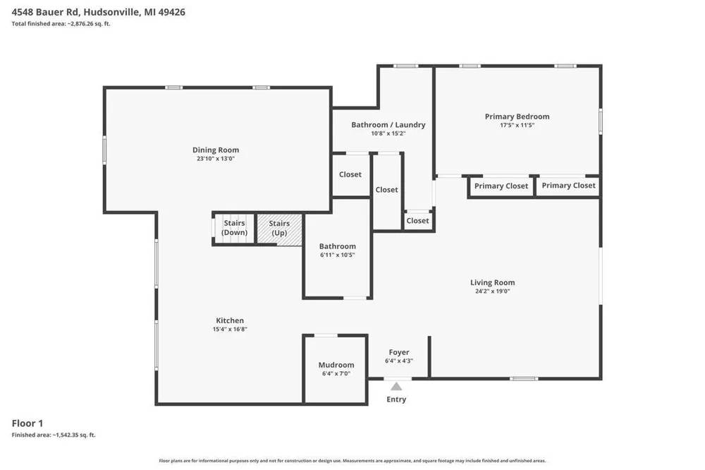 4548 Bauer Road Hudsonville, MI 49426