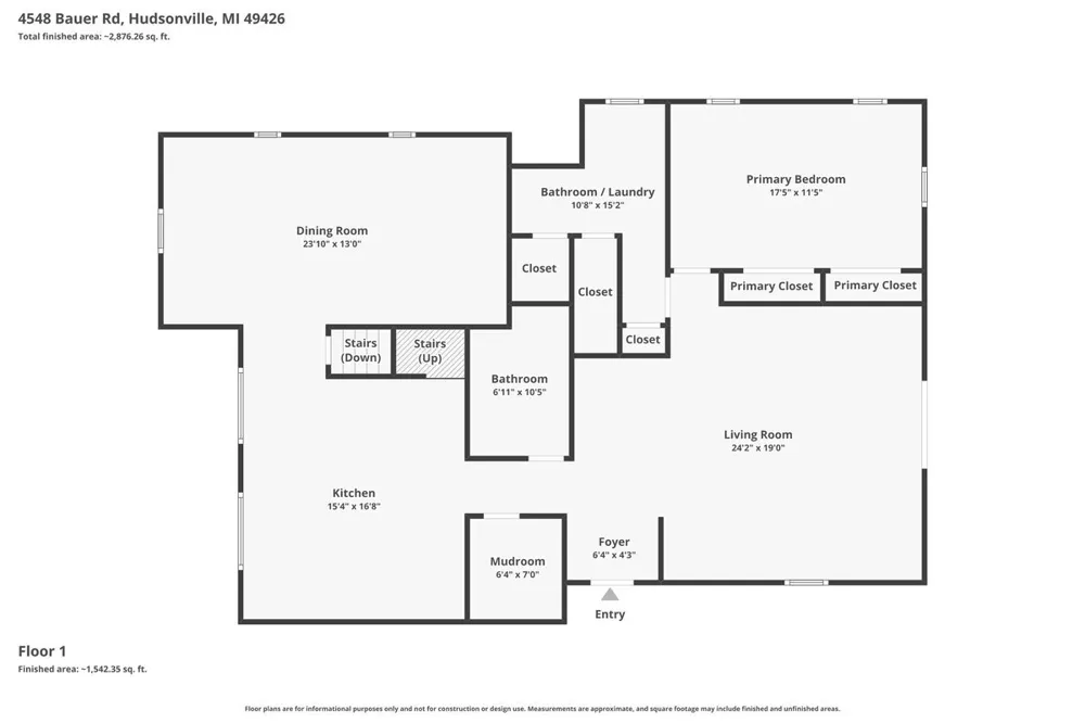 4548 Bauer Road Hudsonville, MI 49426