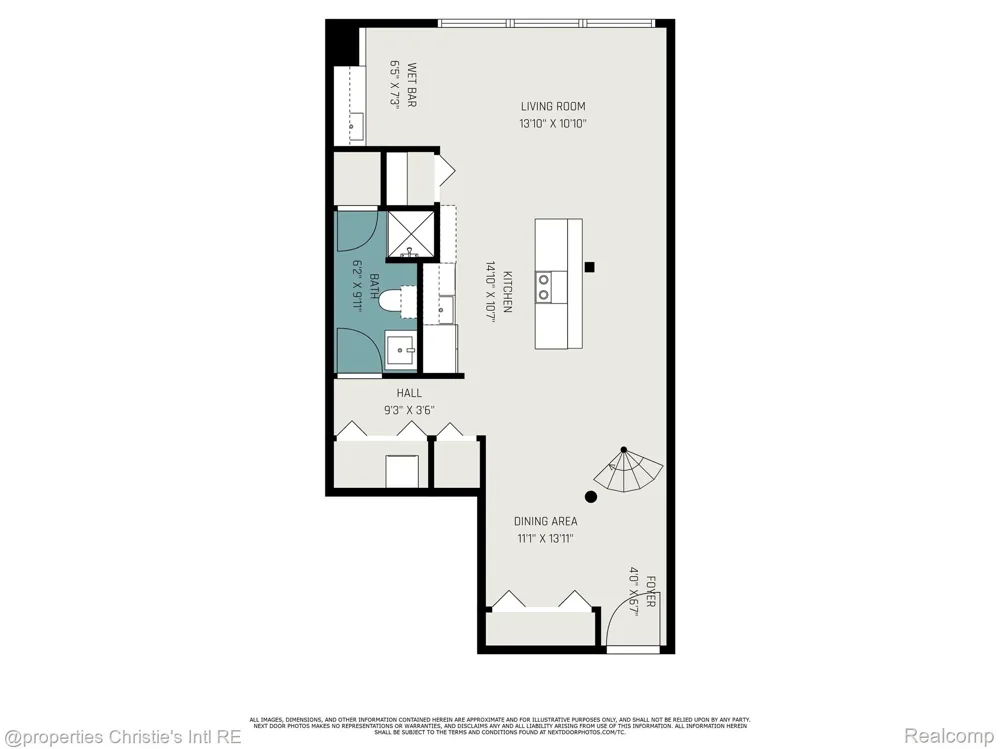 6533 E Jefferson #427 Detroit City, MI 48207