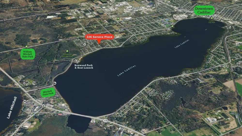 226 Seneca Place Cadillac City, MI 49601