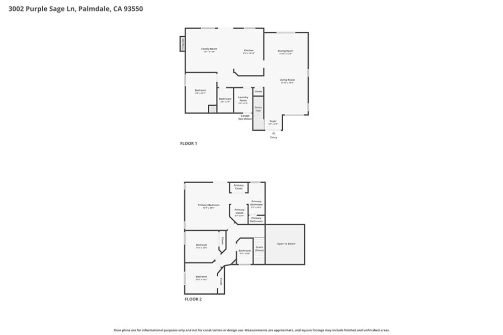 3002 Purple Sage Lane Palmdale, CA 93550