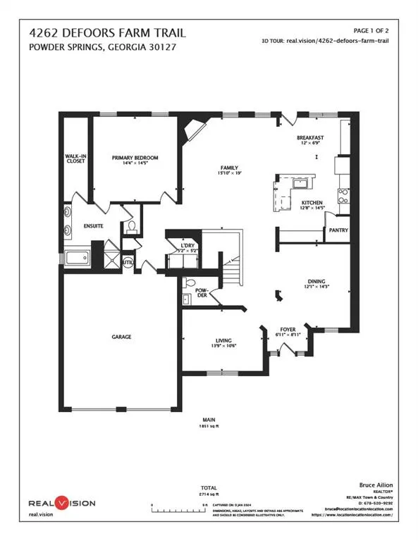 4262 Defoors Farm Trail Powder Springs, GA 30127