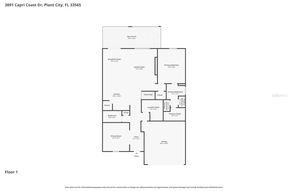 3891 CAPRI COAST DRIVE Plant City, FL 33565