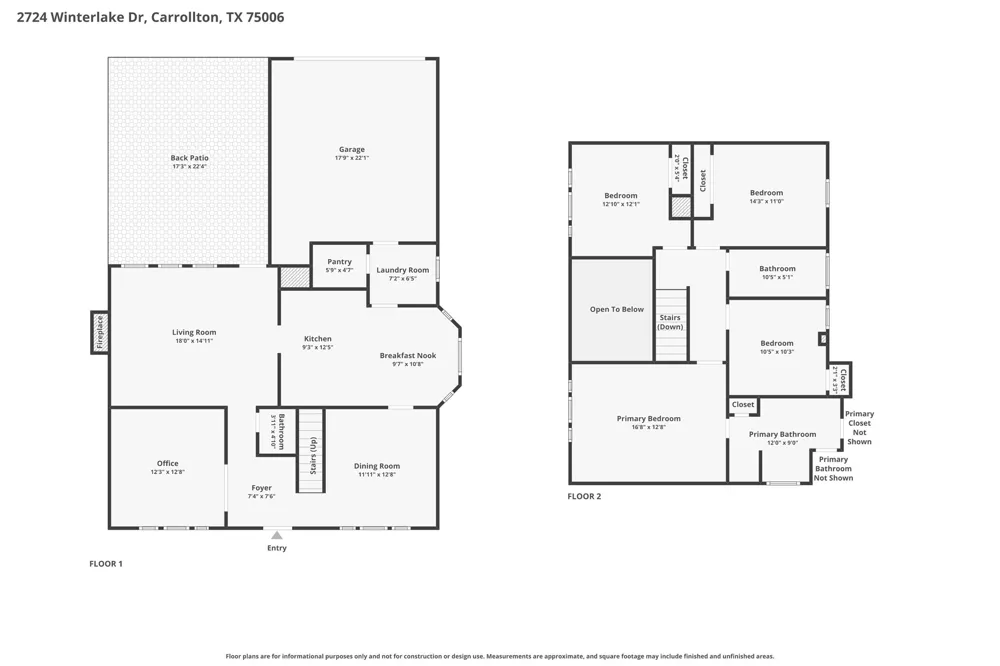 2724 Winterlake Drive Carrollton, TX 75006