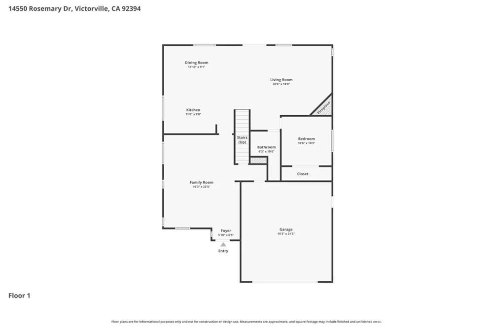 14550 Rosemary Drive Victorville, CA 92394