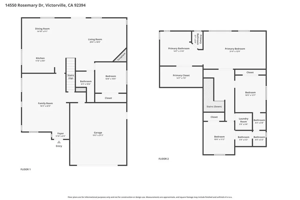 14550 Rosemary Drive Victorville, CA 92394