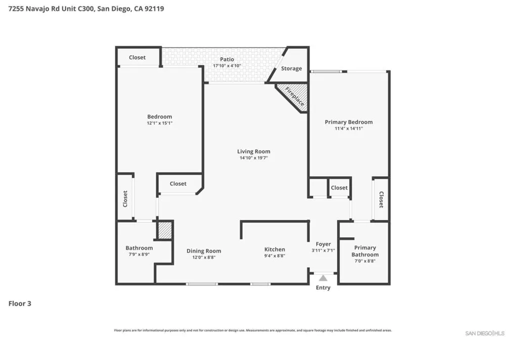 7255 Navajo #C300 San Diego, CA 92119