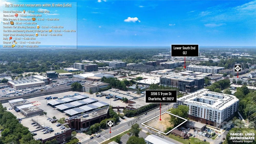 3206 S Tryon Street Charlotte, NC 28217