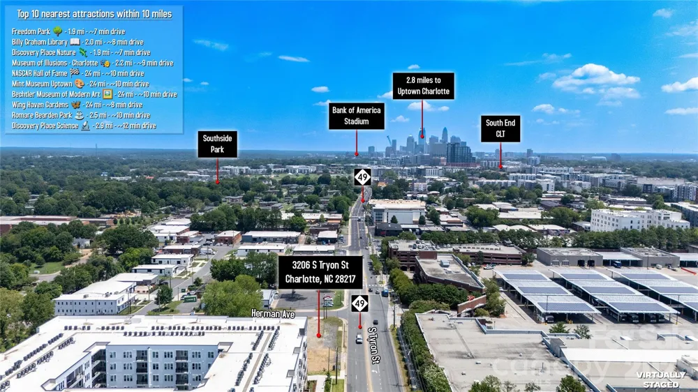 3206 S Tryon Street Charlotte, NC 28217