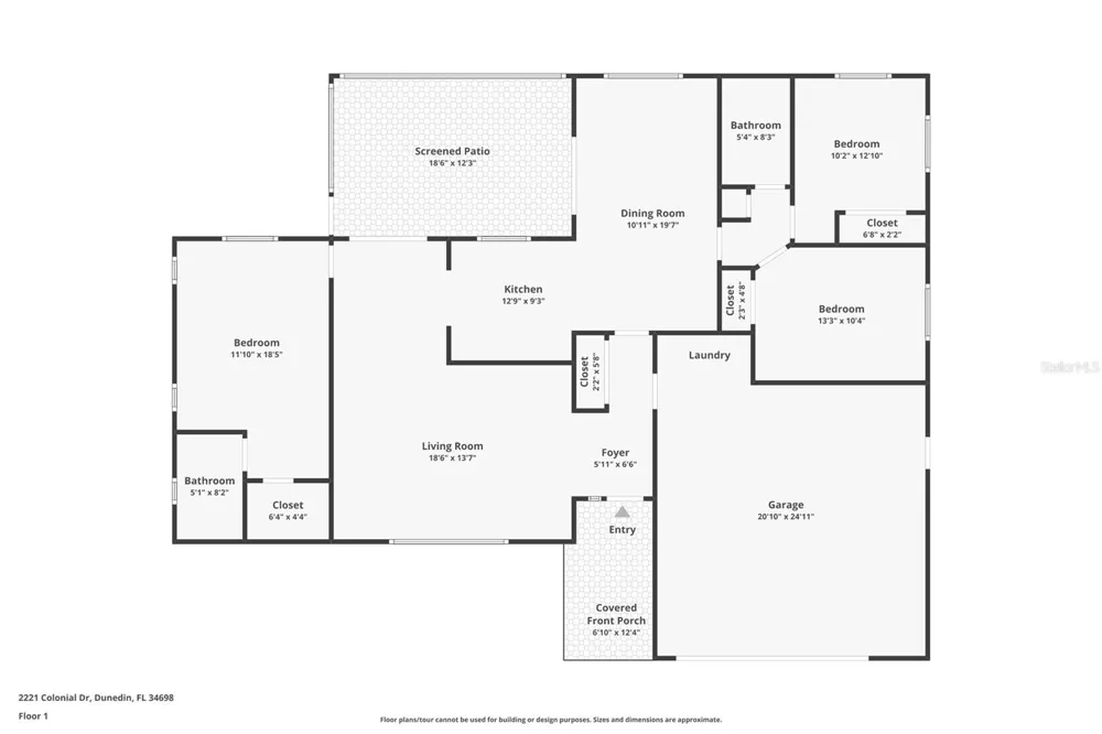2221 COLONIAL DRIVE Dunedin, FL 34698