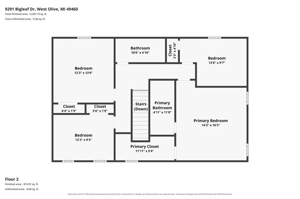 9291 Big Leaf Drive West Olive, MI 49460