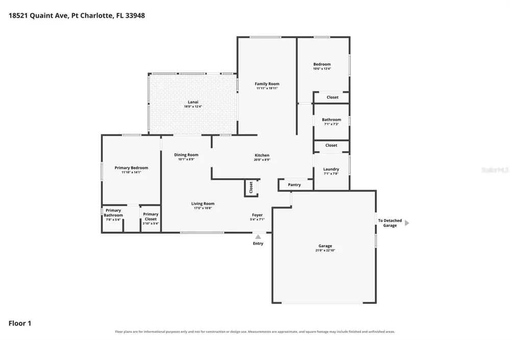 18521 QUAINT AVENUE Port Charlotte, FL 33948