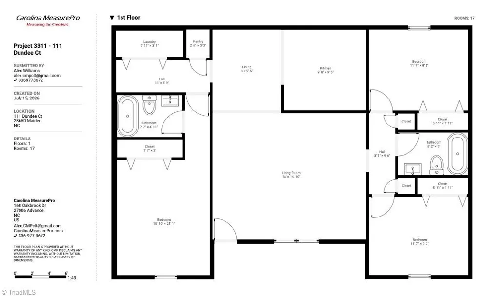 111 Dundee Court Maiden, NC 28650