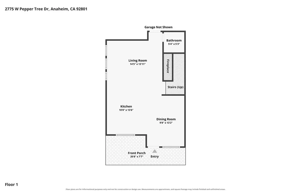2775 W Pepper Tree #14 Anaheim, CA 92801