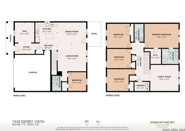 7418 DERBY VIS Selma, TX 78154