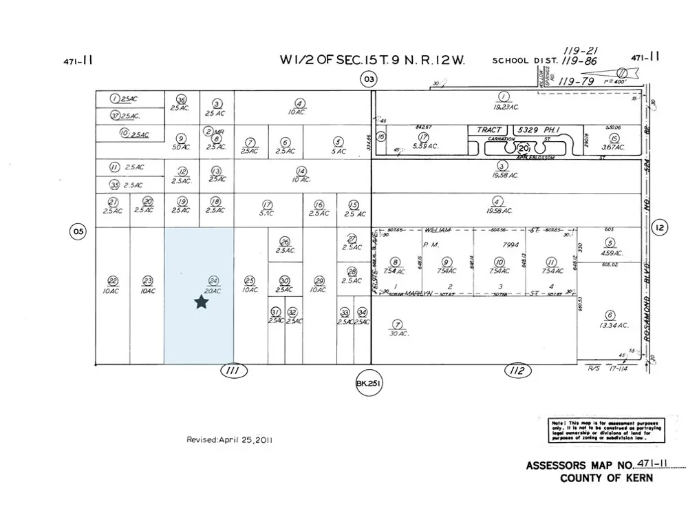 Near United St & Barrington Ave Rosamond, CA 93560
