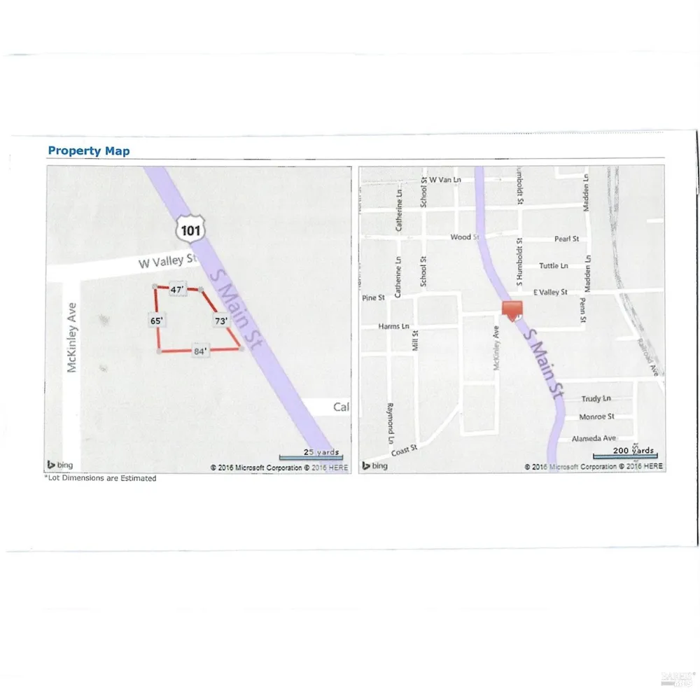 316 S Main Street Willits, CA 95490