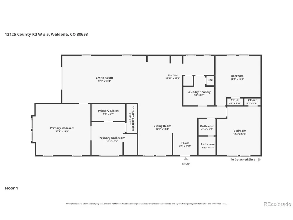 12125 County Road W.5 Weldona, CO 80653