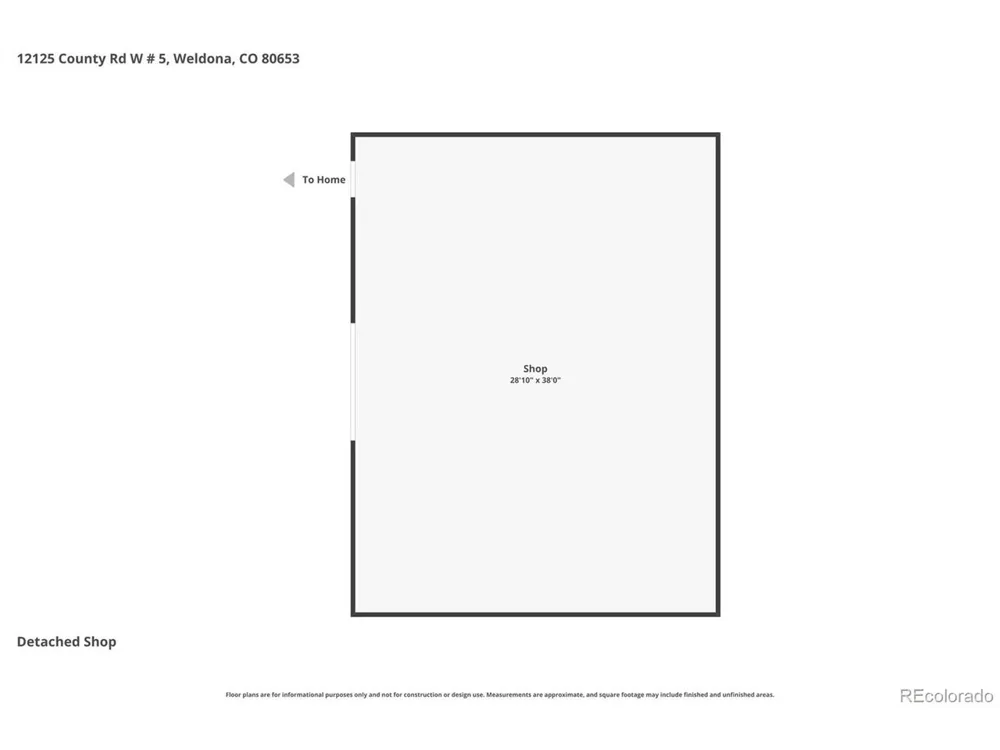 12125 County Road W.5 Weldona, CO 80653