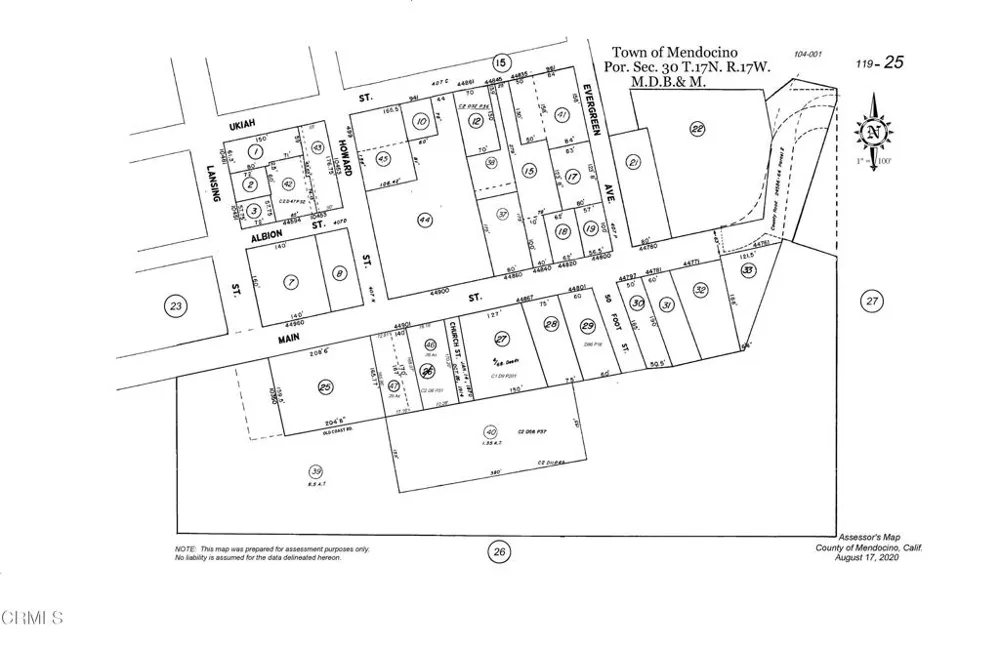 44961 Main Street Mendocino, CA 95460