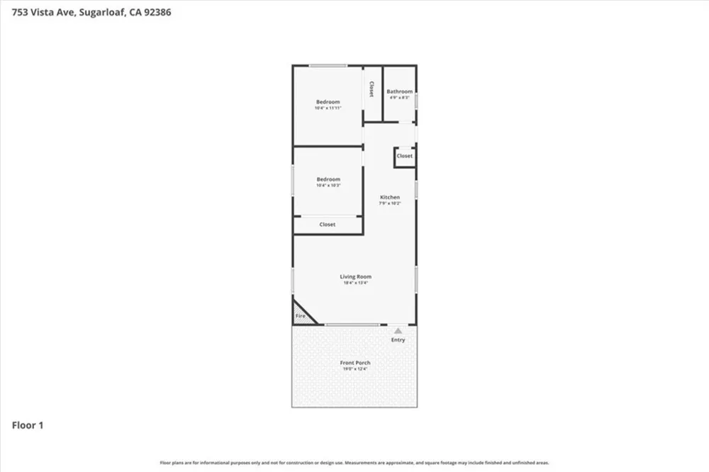 753 Vista Sugarloaf, CA 92386