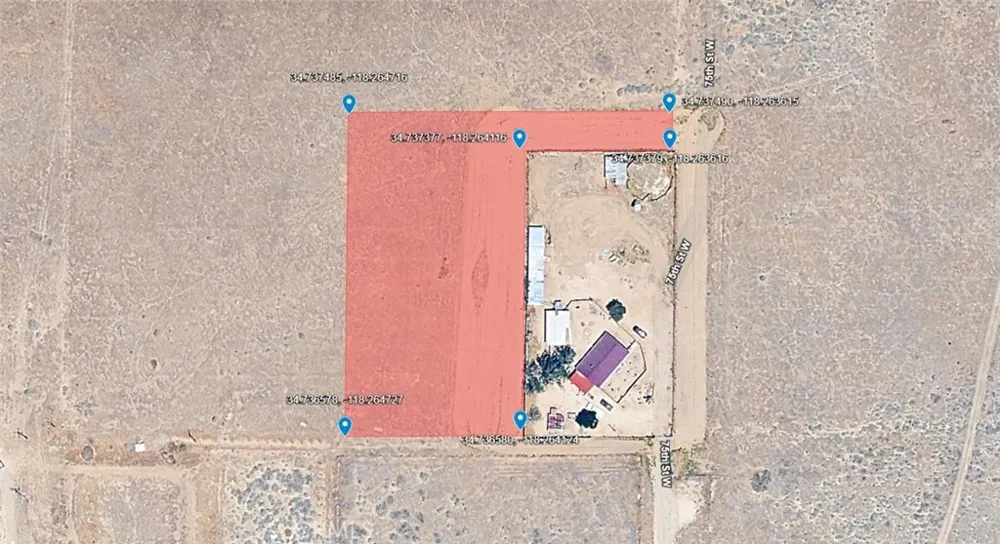 Vac/Vic Ave #75 Street W Antelope Acres, CA 93536