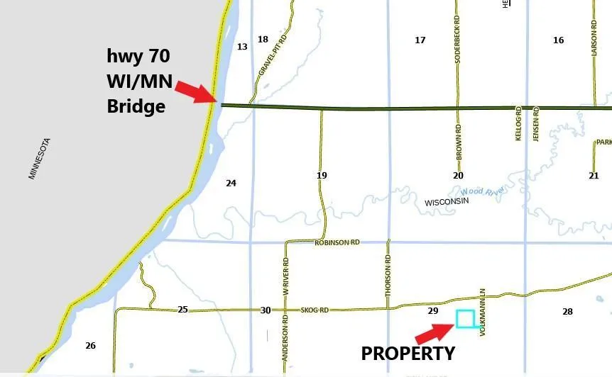 xxxxx Volkmann Lane Grantsburg, WI 54840