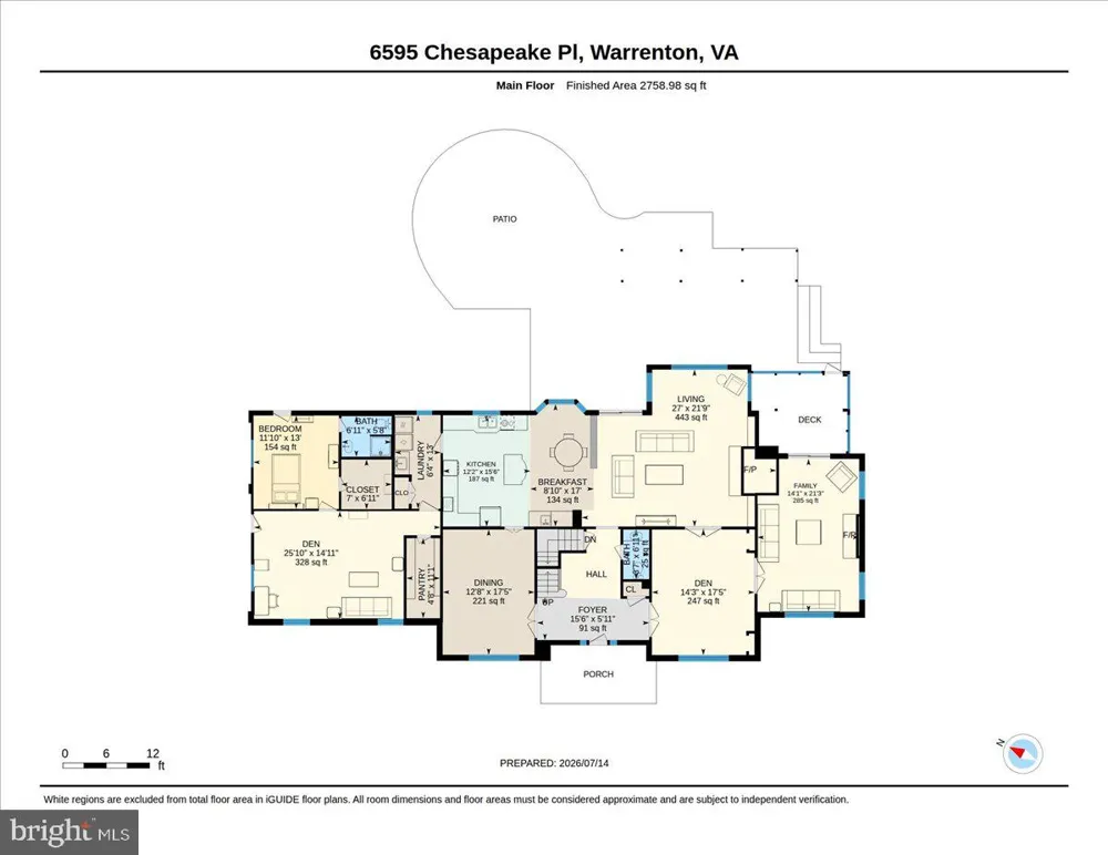 6595 CHESAPEAKE PLACE Warrenton, VA 20187