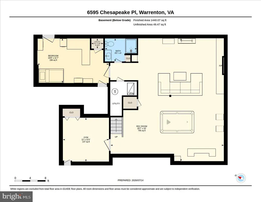 6595 CHESAPEAKE PLACE Warrenton, VA 20187