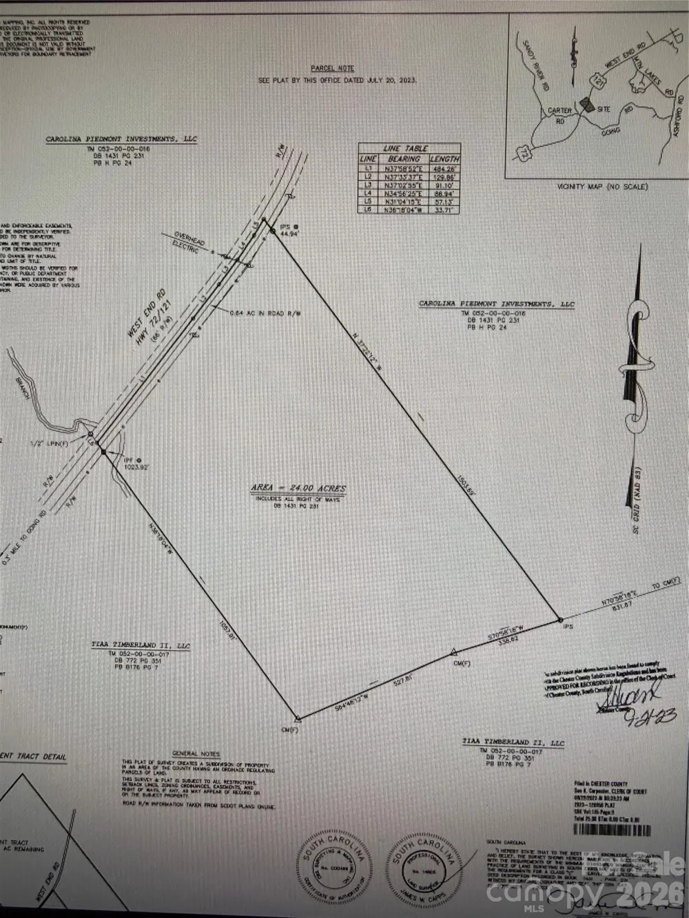 1848 West End Road Chester, SC 29706