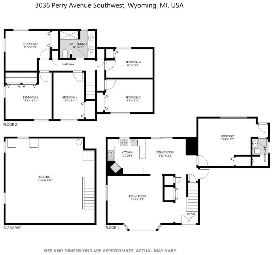 3036 Perry Avenue SW Wyoming, MI 49519