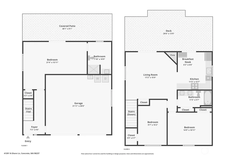 41391 Shore Lane Concrete, WA 98237