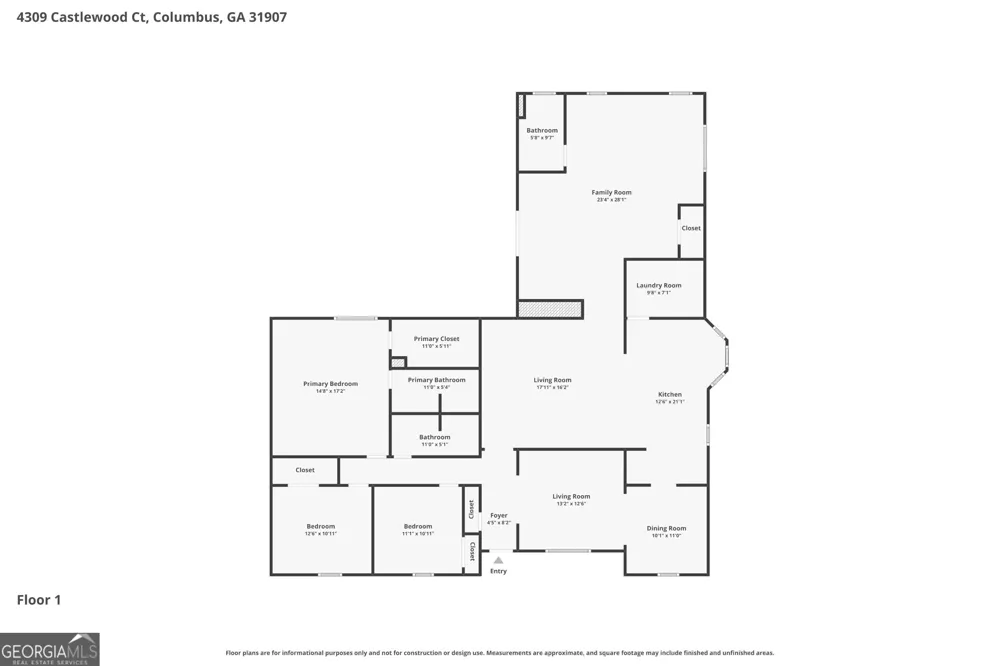 4309 Castlewood CT Columbus, GA 31907
