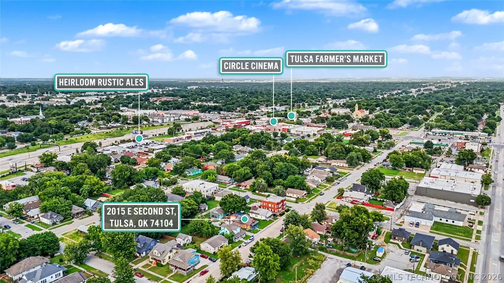 2015 E 2nd Street Tulsa, OK 74104