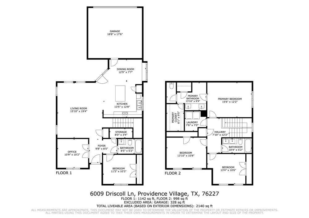 6009 Driscoll Lane Providence Village, TX 76227