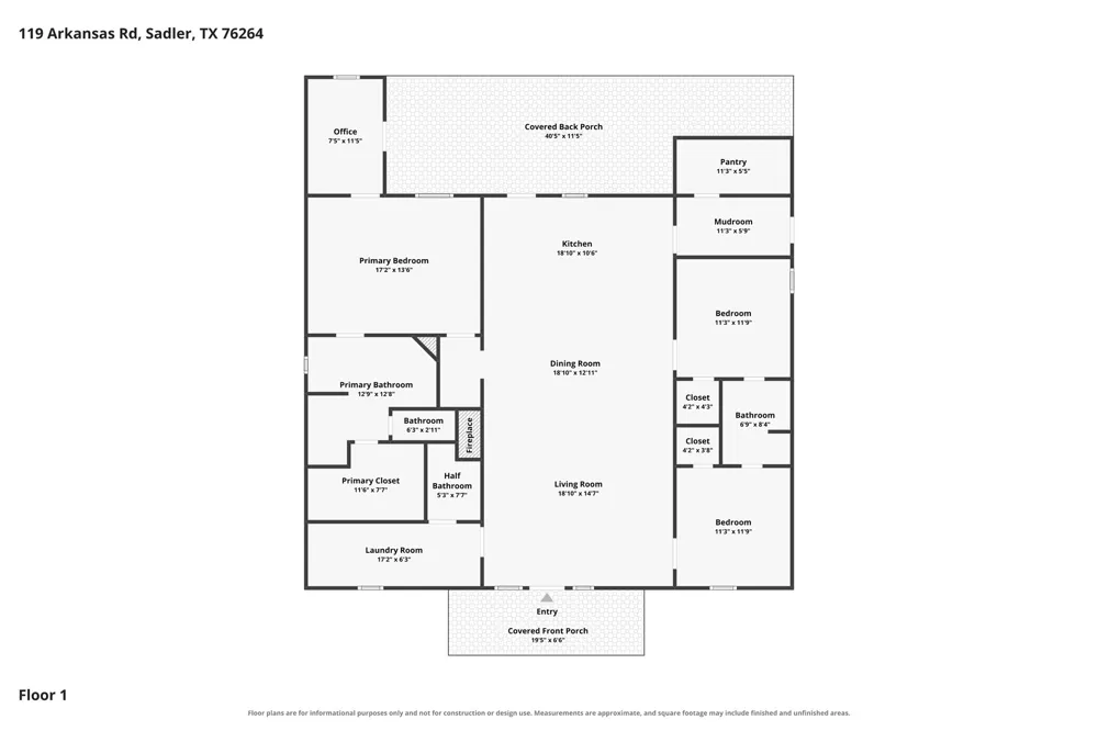 119 Arkansas Road Sadler, TX 76264
