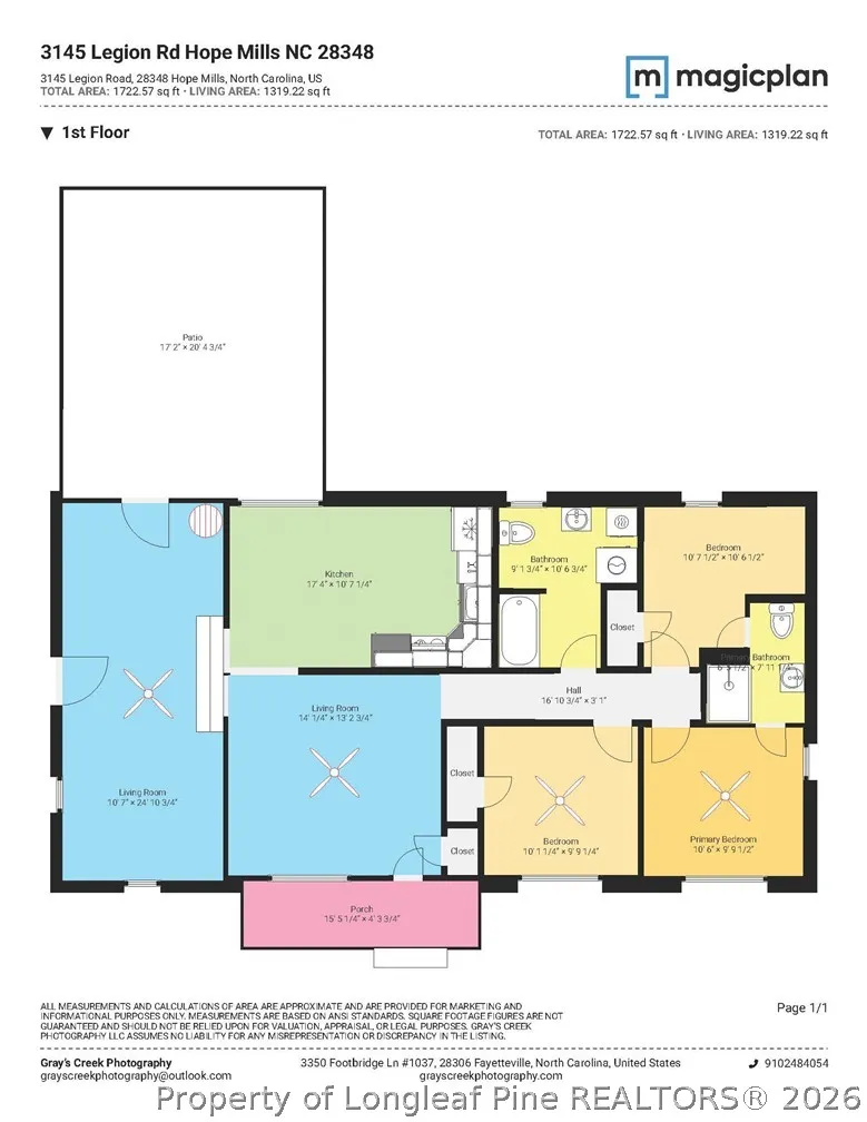3145 Legion Road Hope Mills, NC 28348
