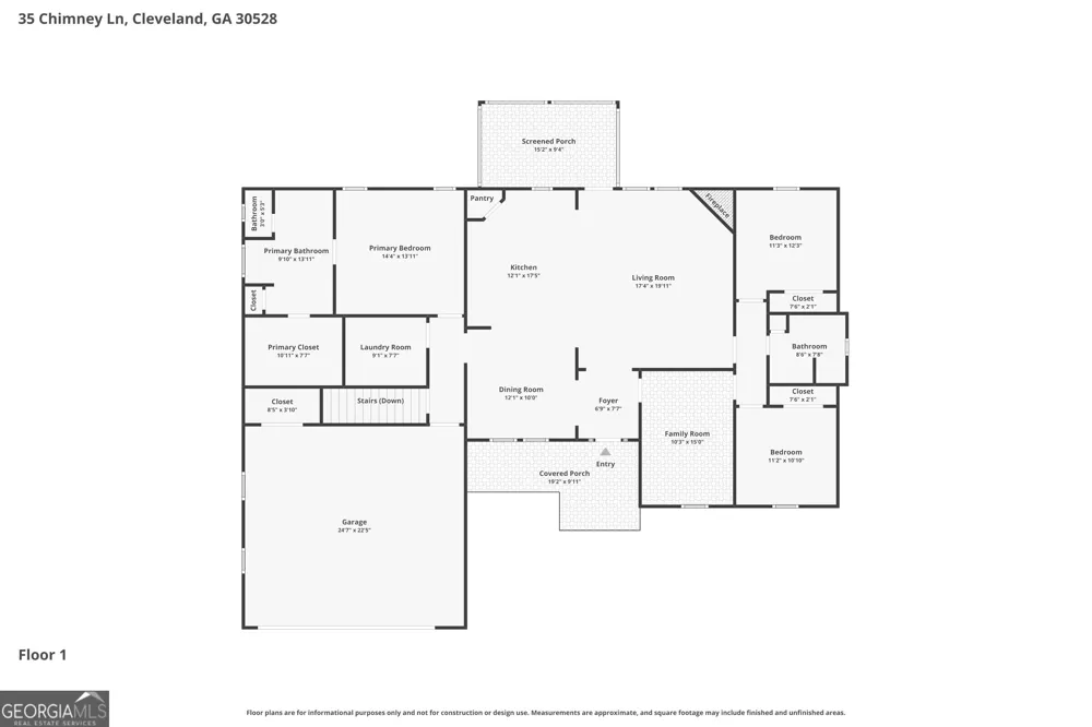 35 Chimney LN Cleveland, GA 30528