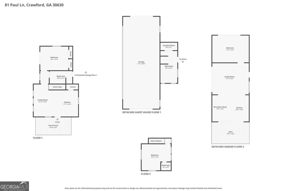 81 Paul LN Crawford, GA 30630