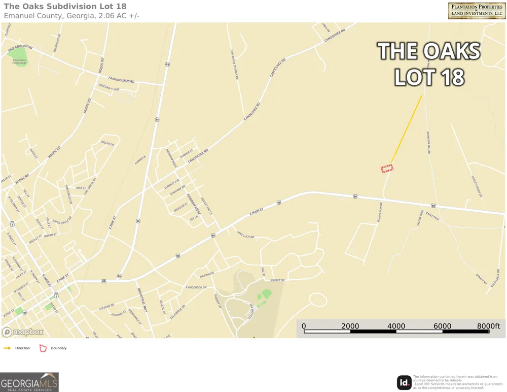 0 Live Oak DR Swainsboro, GA 30401