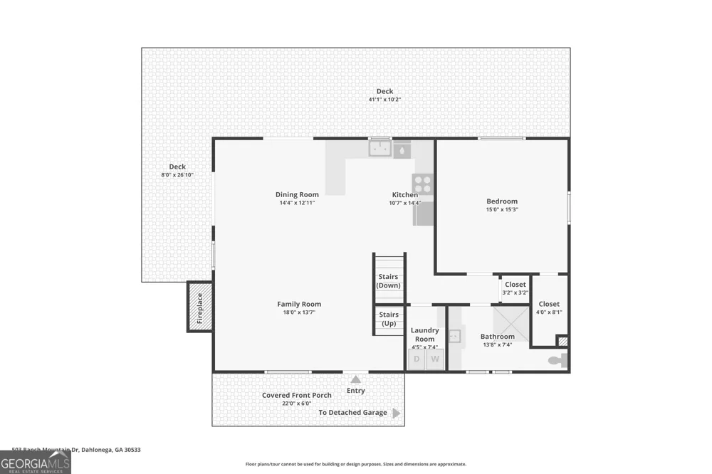 503 Ranch Mountain DR Dahlonega, GA 30533