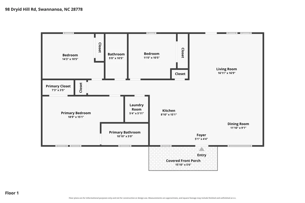 98 Dryid Hill Road Swannanoa, NC 28778