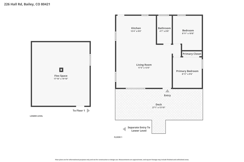 226 Hall Road Bailey, CO 80421