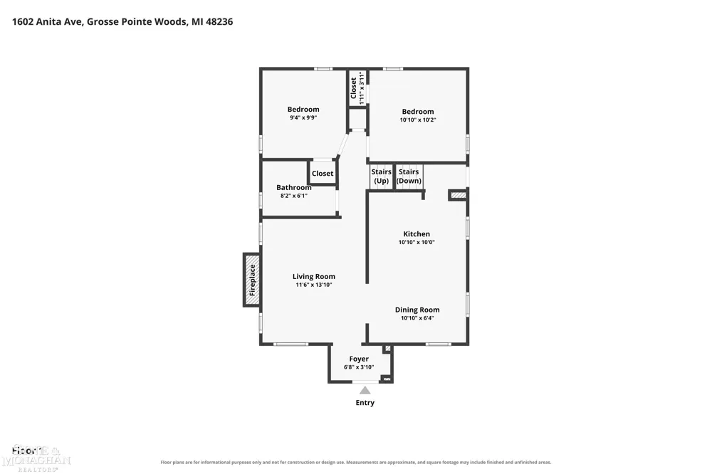 1602 Anita Avenue Grosse Pointe Woods City, MI 48236