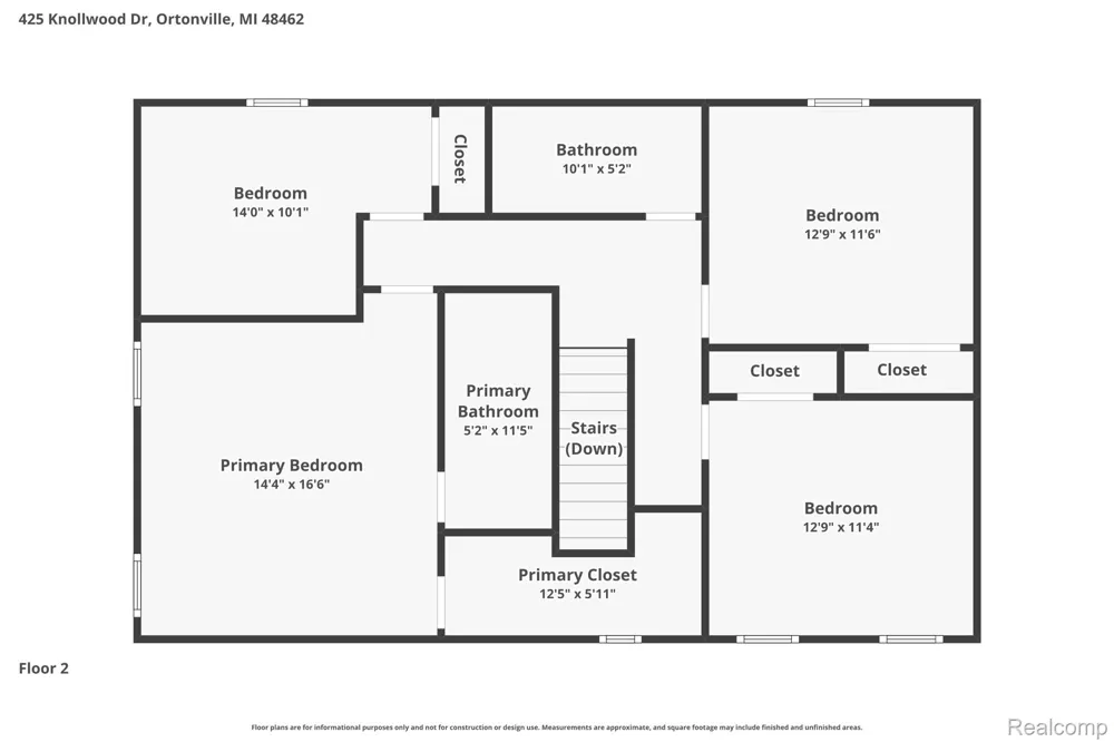 425 Knollwood Drive Brandon Charter Township, MI 48462
