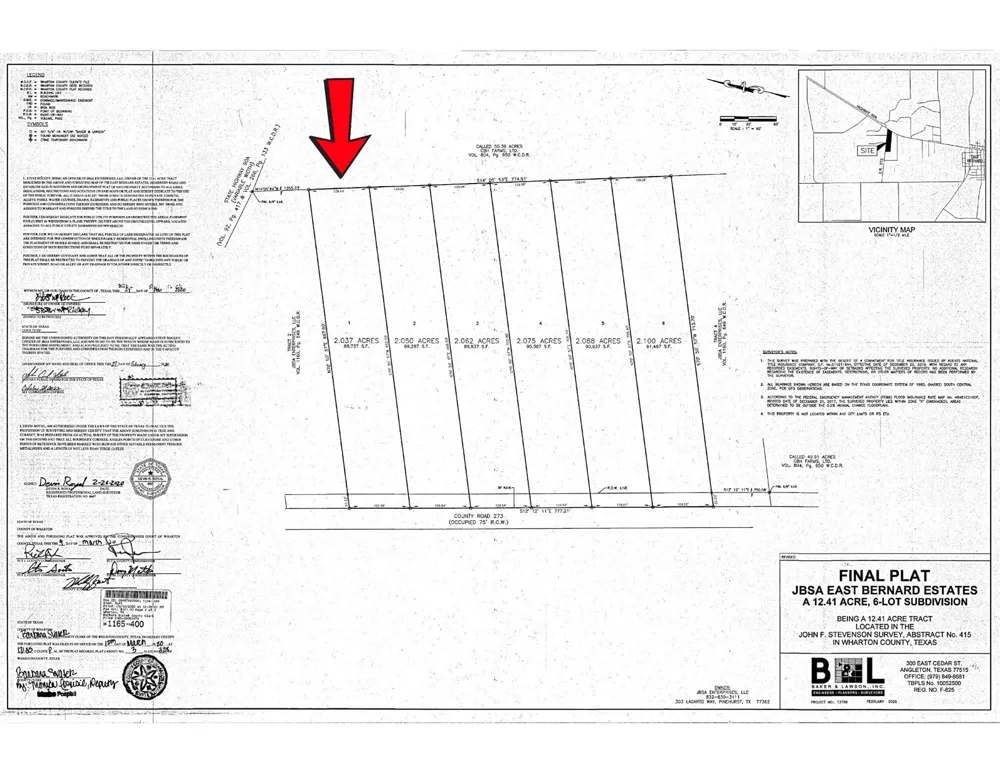 County Road 273 Lot 1 East Bernard, TX 77435