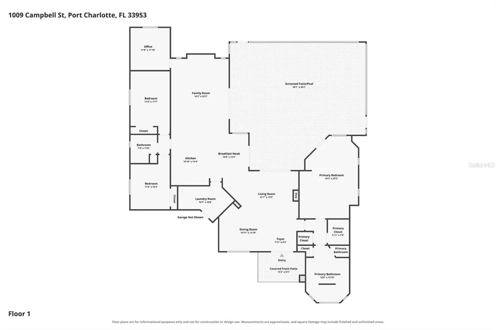 1009 CAMPBELL STREET Port Charlotte, FL 33953