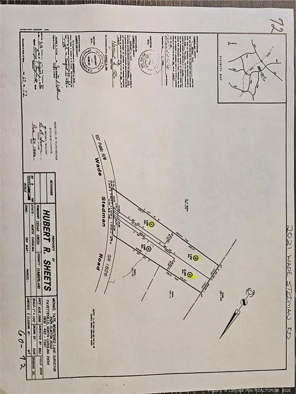 Wade Stedman Road Stedman, NC 28391